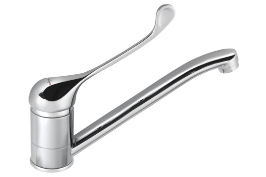HOFFER stojánková dřezová baterie, lékařská páka, 221mm, chrom