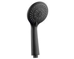 Ruční masážní sprcha, 3 režimy sprchování, průměr 100mm, ABS/černá