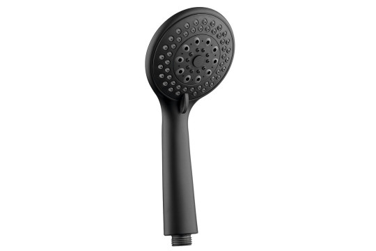 Ruční masážní sprcha, 3 režimy sprchování, průměr 100mm, ABS/černá