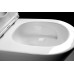 AVIS WC kombi mísa, Vortex Rimless, 66x36 cm, spodní/zadní odpad, bílá