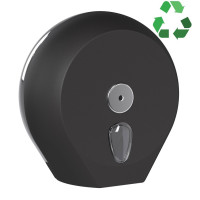 ECOLORED zásobník na toaletní papír max. Ø 23cm, ABS, Soft Touch, černá mat