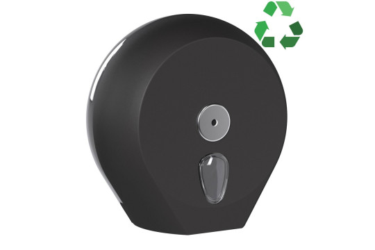 ECOLORED zásobník na toaletní papír max. Ø 23cm, ABS, Soft Touch, černá mat