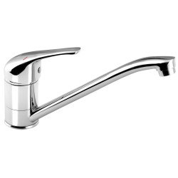 HOFFER stojánková dřezová baterie, 221mm, otočné ramínko, chrom
