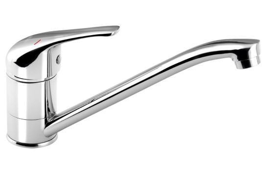 HOFFER stojánková dřezová baterie, 221mm, otočné ramínko, chrom