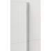 ESCA CHROME jednodílná sprchová zástěna k instalaci ke stěně, kouřové sklo, 1400 mm