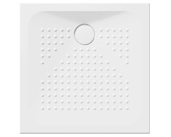 Keramická sprchová vanička, čtverec 80x80x4cm, bílá ExtraGlaze