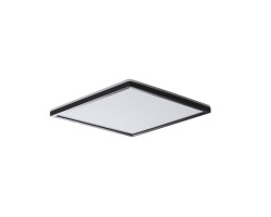 AZPO stropní LED svítidlo, 300x300mm, 17,5W, 3000/4000/6000K, IP54, černá mat