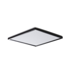 AZPO stropní LED svítidlo, 300x300mm, 17,5W, 3000/4000/6000K, IP54, černá mat