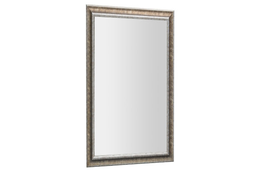 AMBIENTE zrcadlo v dřevěném rámu 620x1020mm, bronzová patina