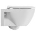 PURA ECO závěsná WC mísa, Swirlflush, 36x55cm, bílá dual-mat