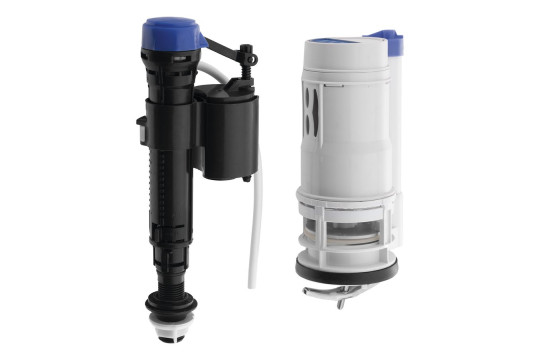 Splachovací mechanismus pro dětské WC kombi