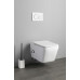 PORTO závěsná WC mísa s bidetem, Rimless, 36x52 cm, bílá