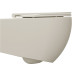 INFINITY závěsná WC mísa, Rimless, 36,5x53cm, ivory