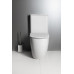 INFINITY WC kombi, Rimless, spodní/zadní odpad, bílá
