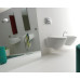 AQUATECH závěsná WC mísa, Rimless, 36,5x55cm, bílá