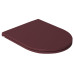 INFINITY WC sedátko, SLIM, Soft Close, Easy Take, maroon red