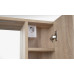 ZOJA/KERAMIA FRESH STRIP galerka s LED osvětlením, 70x60x14cm, dub platin