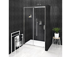 SIGMA SIMPLY sprchové dveře posuvné 1400 mm, čiré sklo