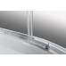 AIGO čtvrtkruhový sprchový box 900x900x2060 mm, bílý profil, čiré sklo