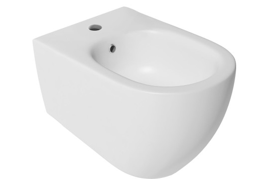 INFINITY bidet závěsný, 36,5x53cm, bílá mat