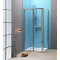 EASY LINE sprchové dveře skládací 800mm, čiré sklo