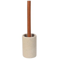CRAFT WC štětka na postavení, acacia/béžová