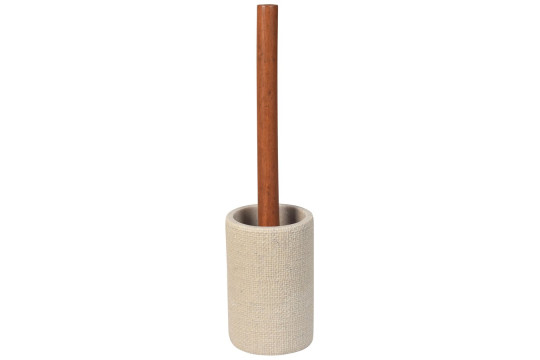 CRAFT WC štětka na postavení, acacia/béžová