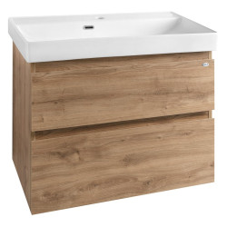 ALTAIR umyvadlová skříňka 76x60x37cm, dub emporio