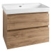 ALTAIR umyvadlová skříňka 76x60x37cm, dub emporio