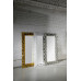 SCULE zrcadlo v rámu, 80x150cm, stříbrná