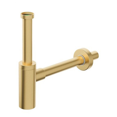 INOXMATER umyvadlový sifon 5/4", odpad 32mm, nerez/zlato mat INOXMATER umyvadlový sifon 5/4", odpad 32mm, nerez/zlato mat