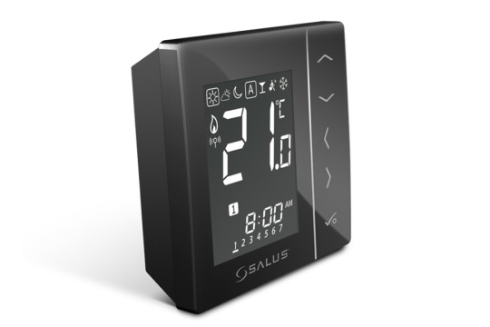 VS20BRF Bezdrátový digitální pokojový termostat 4v1 (černý)