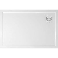 XENA sprchová vanička z litého mramoru, obdélník 120x80cm, bílá XENA sprchová vanička z litého mramoru, obdélník 120x80cm, bílá