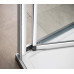 EASY LINE čtvercový sprchový kout 700x700mm, skládací dveře, L/P varianta, čiré sklo