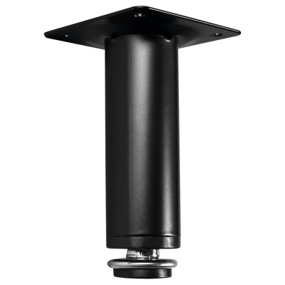 KERAMIA FRESH výškově stavitelná nožička, výška 100-110mm, černá mat