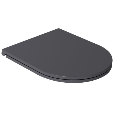 INFINITY WC sedátko, SLIM, Soft Close, Easy Take, antracit