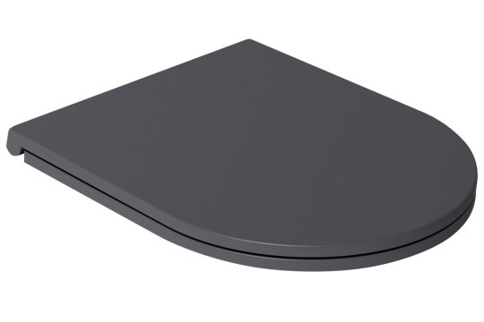 INFINITY WC sedátko, SLIM, Soft Close, Easy Take, antracit