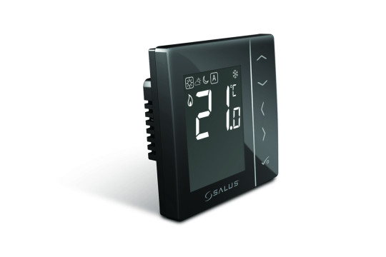 VS35B - Digitální manuální termostat 230V Černý