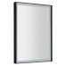 SORT zrcadlo s LED osvětlením 60x80cm, senzor, 2700-6500K, černá mat