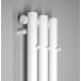 PILON otopné těleso 196x1800mm, se třemi háčky pro ručník, bílá mat
