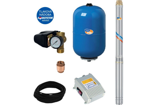 SUB CONTROL 24 - 4” ELECTRA 80/72 M Vodárna s ponorným čerpadlem a ovládacím elektroboxem