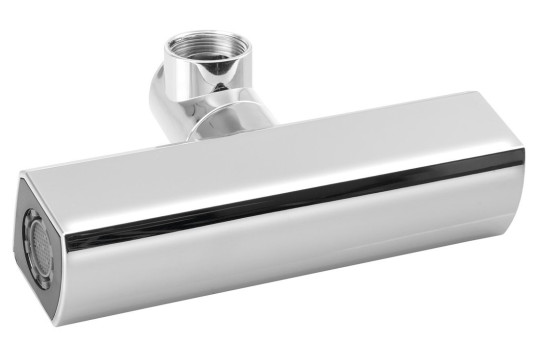 Univerzální nástavec na vodovodní baterii 3 v 1, vnitřní závit M22x1, ABS/chrom