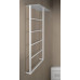 SKA nástěnný sušák ručníků s policí 454x1184x252mm, bílá mat