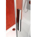 LUCIS LINE čtvrtkruhová sprchová zástěna, 1000x1000mm, R550, čiré sklo