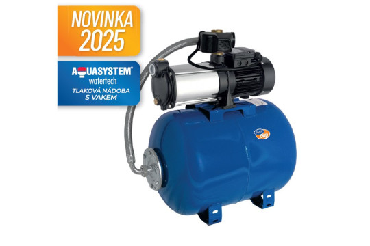 FULL CONTROL MAXI-A T 50 Automatická vodárna s vícestupňovým samonasávacím čerpadlem