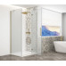 TRINITY GOLD MATT obdélníkový sprchový kout 800x900mm, matné sklo, pravé