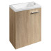 ZOJA umyvadlová skříňka 37x50x18cm, dub platin