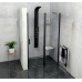 ZOOM LINE BLACK sprchové dveře 1100mm, čiré sklo