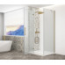 TRINITY GOLD MATT čtvercový sprchový kout 900x900mm, matné sklo, levé
