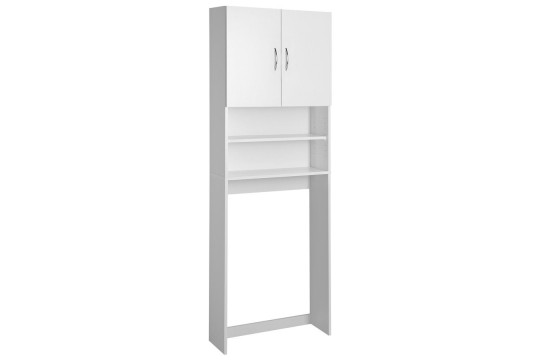SIMPLEX ECO skříňka za pračku 63x25x190cm, bílá
